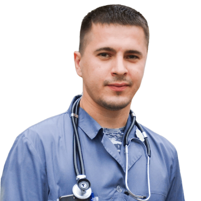 Осипов Егор Дмитриевич - фельдшер клиники Метод Довженко для жителей города Курган